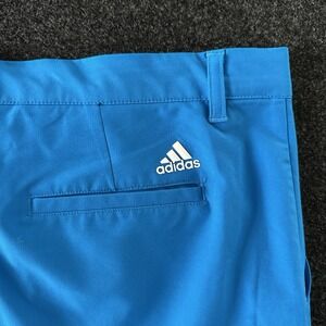 Adidas Ultimate 365 10" Chino Golf Shorts Mens 42 Blue Stretch Pickleball